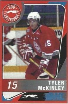 2004-05 Sault Ste. Marie Greyhounds (OHL) #NNO Tyler McKinley Front