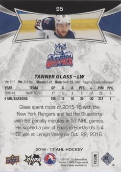 2016-17 Upper Deck AHL - Red #95 Tanner Glass Back