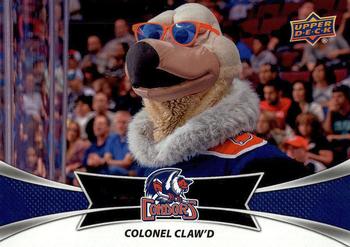 2016-17 Upper Deck AHL - Team Mascots #TM2 Colonel Claw'd Front