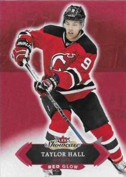 2016-17 Fleer Showcase - Red Glow #84 Taylor Hall Front