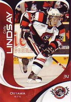2007-08 Extreme Ottawa 67's (OHL) #11 Cody Lindsay Front