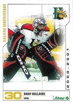 2000-01 Halifax Mooseheads (QMJHL) #NNO Dany Dallaire Front