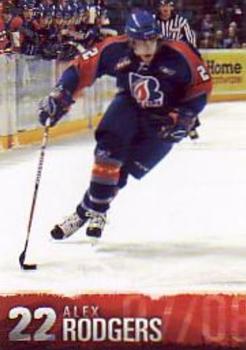 2007-08 Kamloops Blazers (WHL) #NNO Alex Rodgers Front
