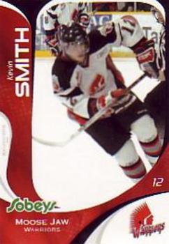 2007-08 Extreme Moose Jaw Warriors (WHL) #NNO Kevin Smith Front