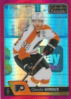 2016-17 O-Pee-Chee Platinum - Red Prism #62 Claude Giroux Front