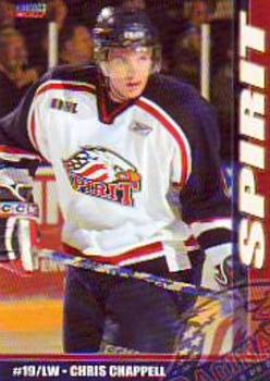 2007-08 Choice Saginaw Spirit (OHL) #NNO Chris Chappell Front
