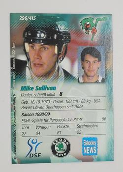 1999-00 Powerplay DEL (German) #296 Mike Sullivan Back