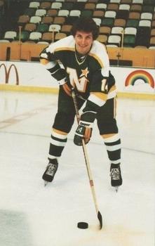 1981-82 Minnesota North Stars Postcards #19 Brad Palmer Front