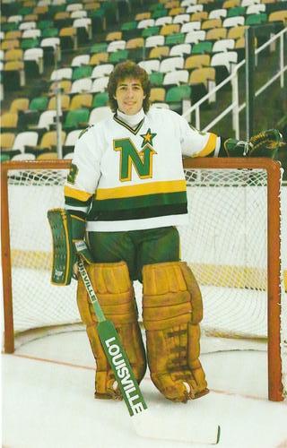 1982-83 Minnesota North Stars Postcards #NNO Don Beaupre Front