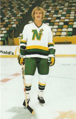 1982-83 Minnesota North Stars Postcards #NNO Steve Payne Front
