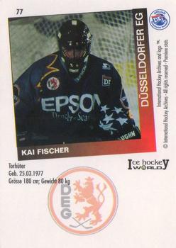 1995-96 IHA DEL (German) #77 Kai Fischer Back