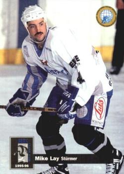 1995-96 IHA DEL (German) #401 Mike Lay Front