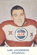 1958-59 Alfa Ishockey (Swedish) #665 Lars Andersson Front