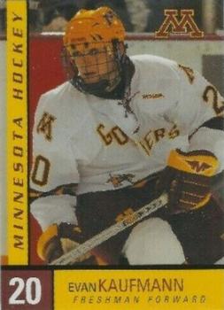 2004-05 Minnesota Golden Gophers (NCAA) #NNO Evan Kaufmann Front