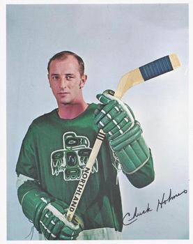 1969-70 Seattle Totems (WHL) #2 Chuck Holmes Front