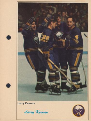1971-72 Toronto Sun NHL Action Players #NNO Larry Keenan Front