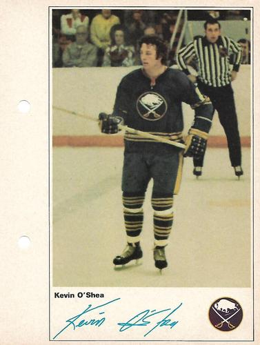 1971-72 Toronto Sun NHL Action Players #NNO Kevin O'Shea Front