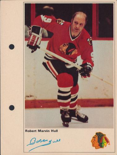 1971-72 Toronto Sun NHL Action Players #NNO Robert Marvin Hull Front