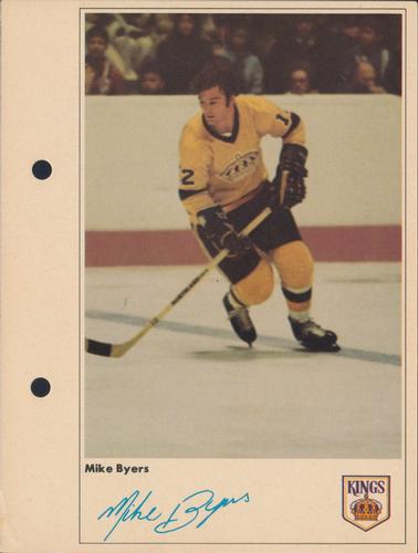 1971-72 Toronto Sun NHL Action Players #NNO Mike Byers Front