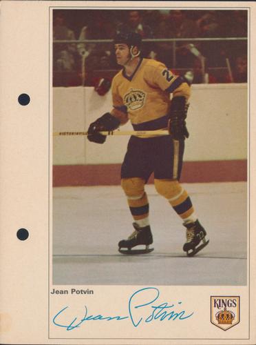 1971-72 Toronto Sun NHL Action Players #NNO Jean Potvin Front