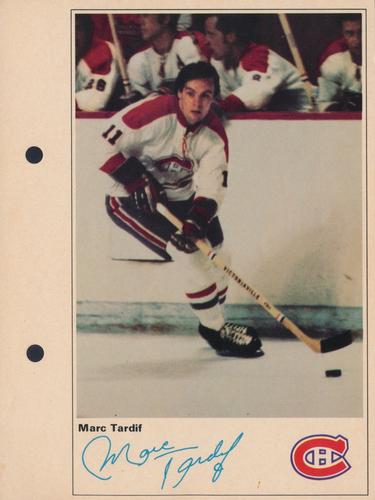 1971-72 Toronto Sun NHL Action Players #NNO Marc Tardif Front