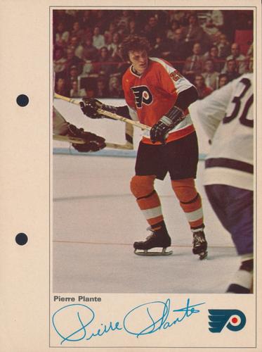1971-72 Toronto Sun NHL Action Players #NNO Pierre Plante Front