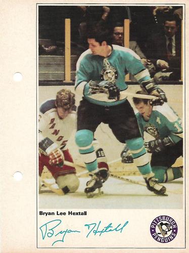 1971-72 Toronto Sun NHL Action Players #NNO Bryan Lee Hextall Front
