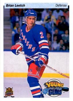 2015 Upper Deck National Hockey Card Day USA - 25th Anniversary Young Guns #UD25-BL Brian Leetch Front