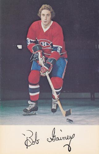 1977-78 Montreal Canadiens Postcards #NNO Bob Gainey Front