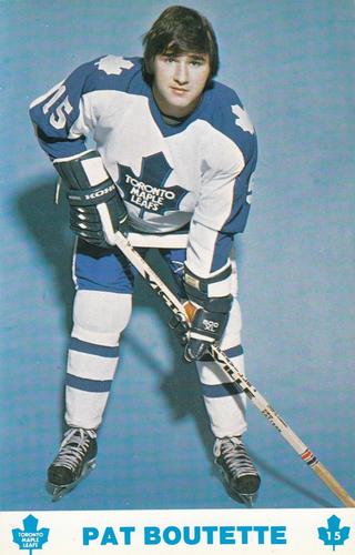 1977-78 Toronto Maple Leafs #NNO Pat Boutette Front