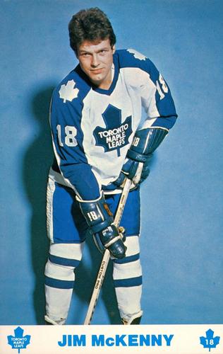 1977-78 Toronto Maple Leafs #NNO Jim McKenny Front