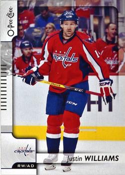 2017-18 O-Pee-Chee #93 Justin Williams Front