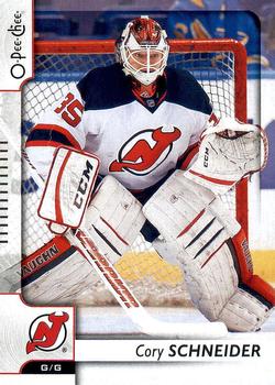 2017-18 O-Pee-Chee #256 Cory Schneider Front