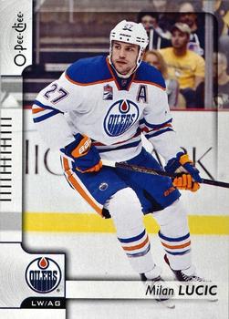 2017-18 O-Pee-Chee #363 Milan Lucic Front