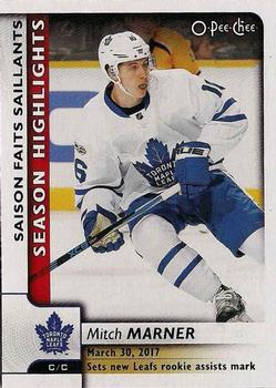 2017-18 O-Pee-Chee #558 Mitch Marner Front