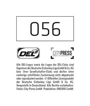 2015-16 Playercards Stickers (DEL) #56 Eugen Alanov Back