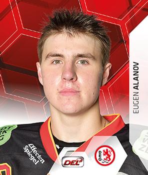 2015-16 Playercards Stickers (DEL) #056 Eugen Alanov Front