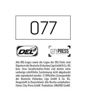 2015-16 Playercards Stickers (DEL) #77 Nikolaus Mondt Back