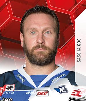 2015-16 Playercards Stickers (DEL) #314 Sascha Goc Front