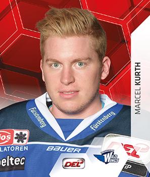 2015-16 Playercards Stickers (DEL) #317 Marcel Kurth Front