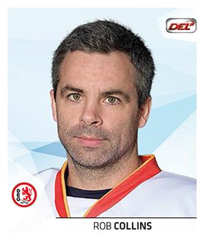 2014-15 Playercards Stickers (DEL) #50 Rob Collins Front