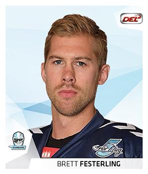 2014-15 Playercards Stickers (DEL) #64 Brett Festerling Front