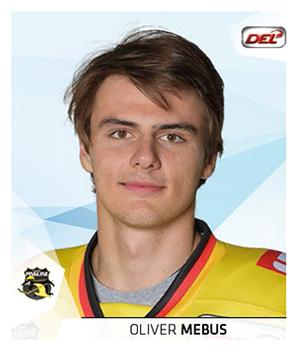2014-15 Playercards Stickers (DEL) #149 Oliver Mebus Front