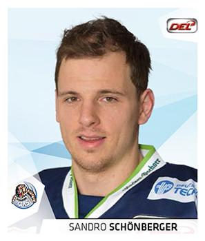 2014-15 Playercards Stickers (DEL) #265 Sandro Schonberger Front