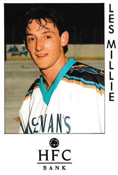 1995-96 Sheffield Steelers (BNL) #NNO Les Millie Front