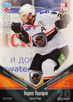 2011-12 Sereal KHL Basic Series #ЛЕВ008 Karel Pilar Front