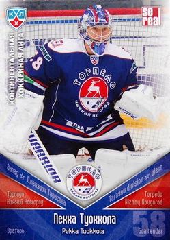 2011-12 Sereal KHL Basic Series #ТОP003 Pekka Tuokkola Front