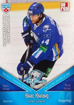 2011-12 Sereal KHL Basic Series #БАР009 Jonas Junland Front