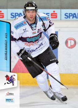 2013-14 Austrian EBEL #174 Arpad Mihaly Front