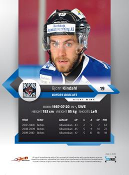 2010-11 HockeyAllsvenskan #ALLS-035 Bjorn Kindahl Back